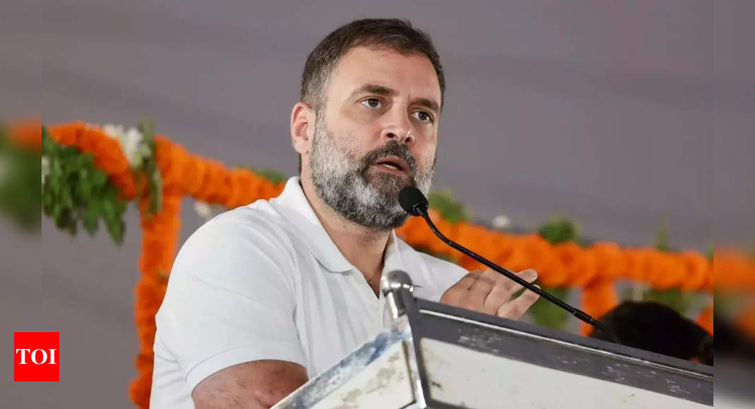 Manipur: ‘Manipur burning due to hate politics’: Rahul Gandhi tears into BJP, hails Bharat Jodo | Karnataka Election News